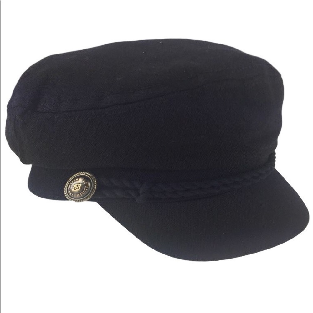 Cotton black Greek fisherman.  MUST HAVE hat